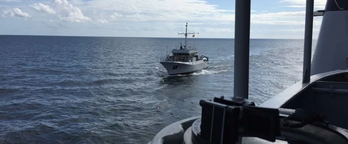 Déploiement du remorqueur de haute mer Tenace en Manche