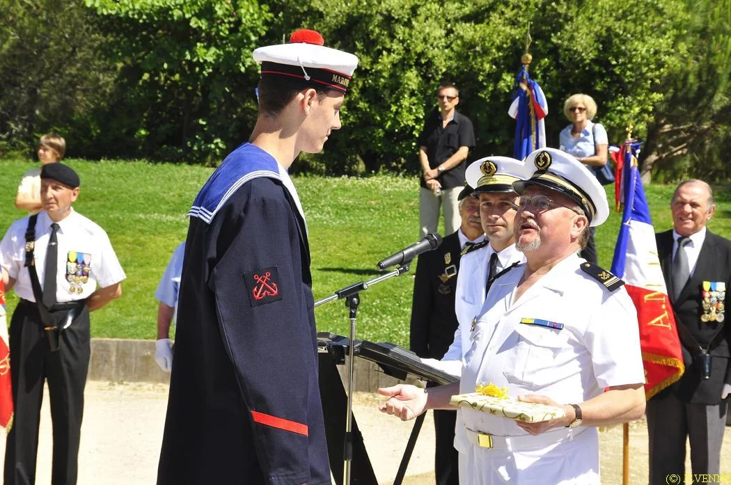 Les stagiaires de la préparation militaire marine de La Seyne-sur-mer reçoivent leur brevet
