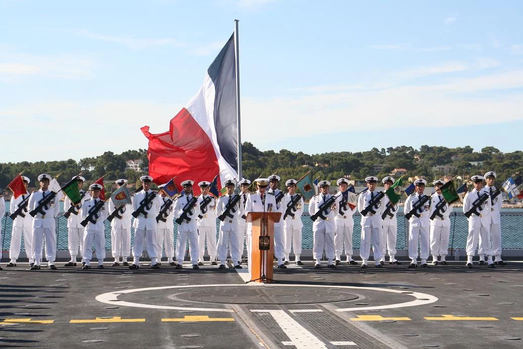 Allocution de l'amiral Magne