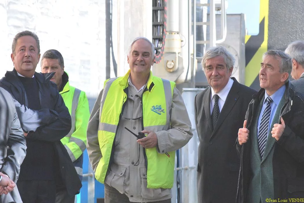 Le préfet maritime assiste à une démonstration du L-CAT