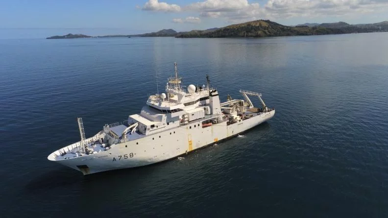 Le bâtiment hydrographique Beautemps-Beaupré