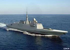 Une frégate FREMM (vue d'artiste)