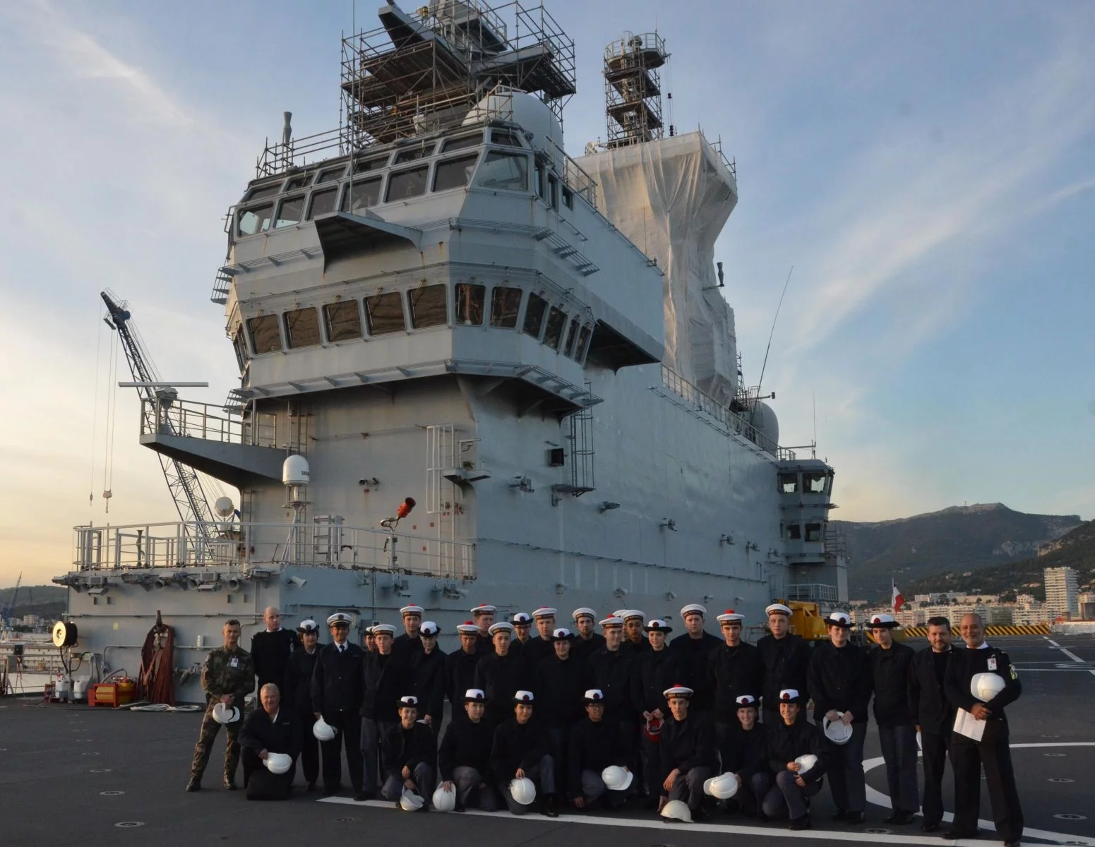 La PMM de Brignoles sur le pont du BPC Tonnerre