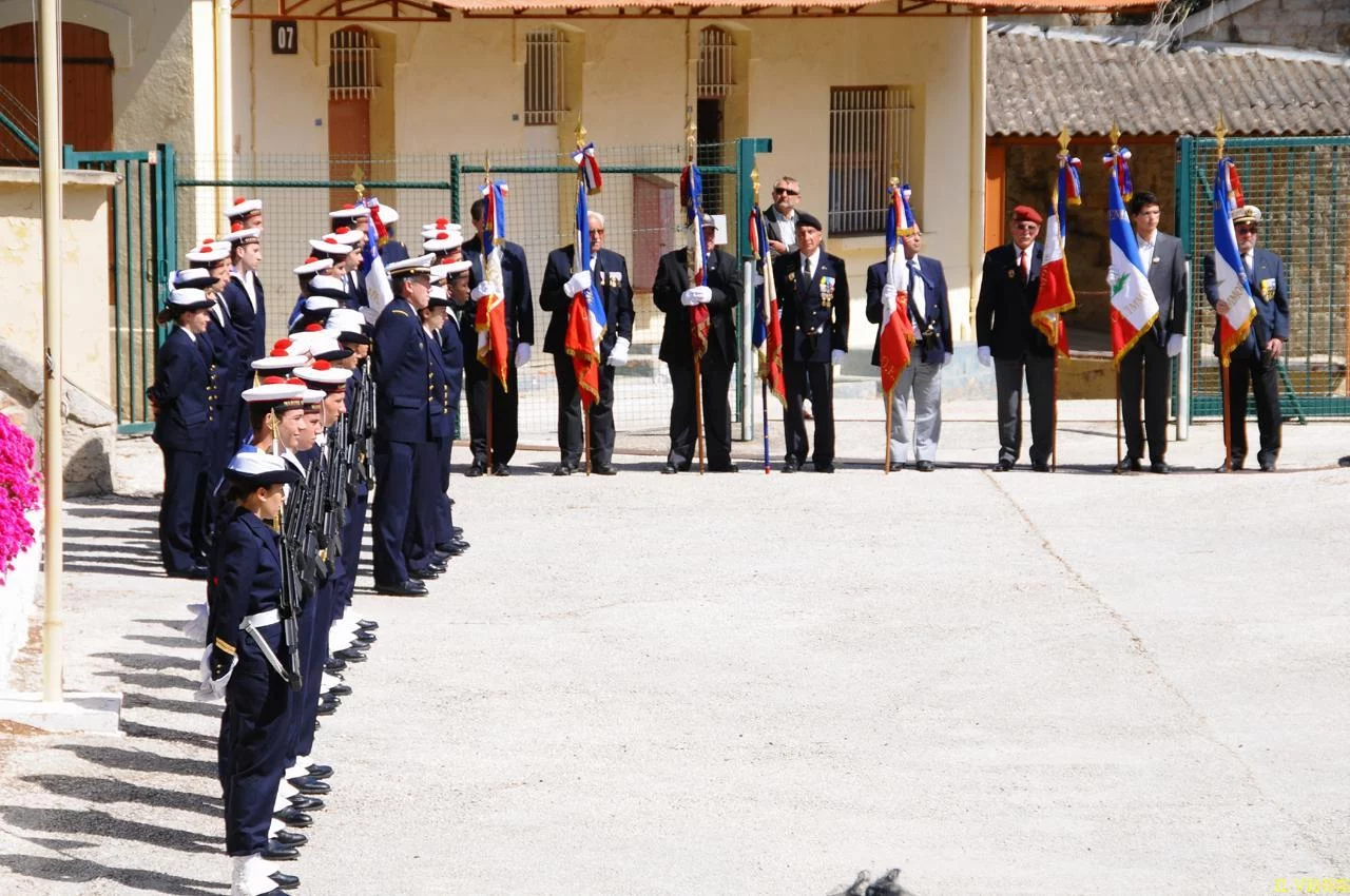 Remise des diplômes aux stagiaires de la Préparation Militaire Marine de LA SEYNE SUR MER