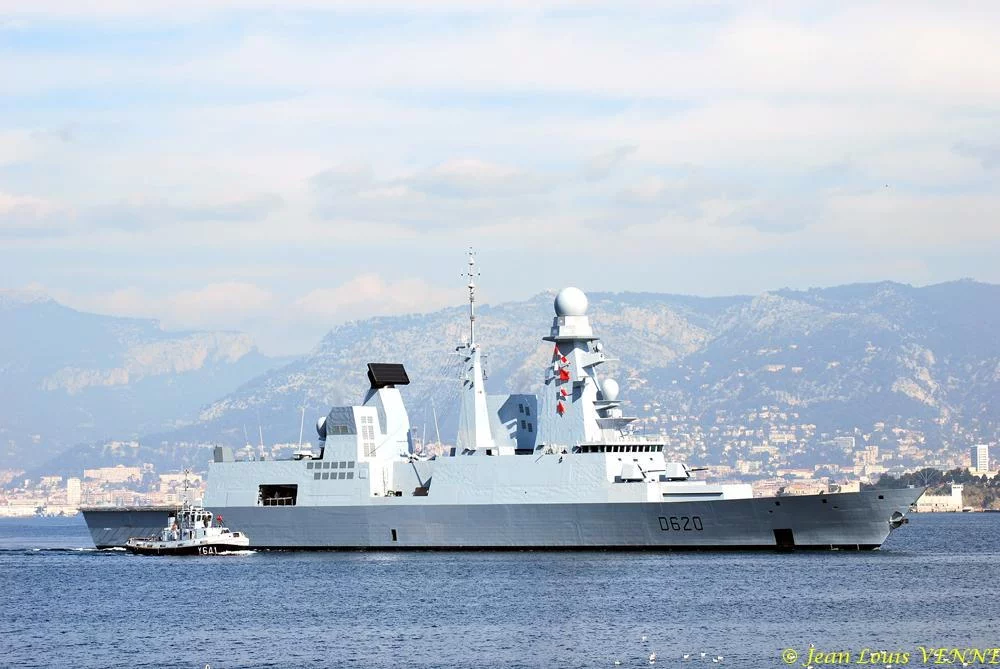 La frégate Forbin appareille pour sa traversée de longue durée