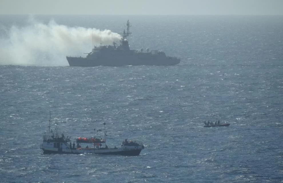 Sauvetage en mer au large de Dakar