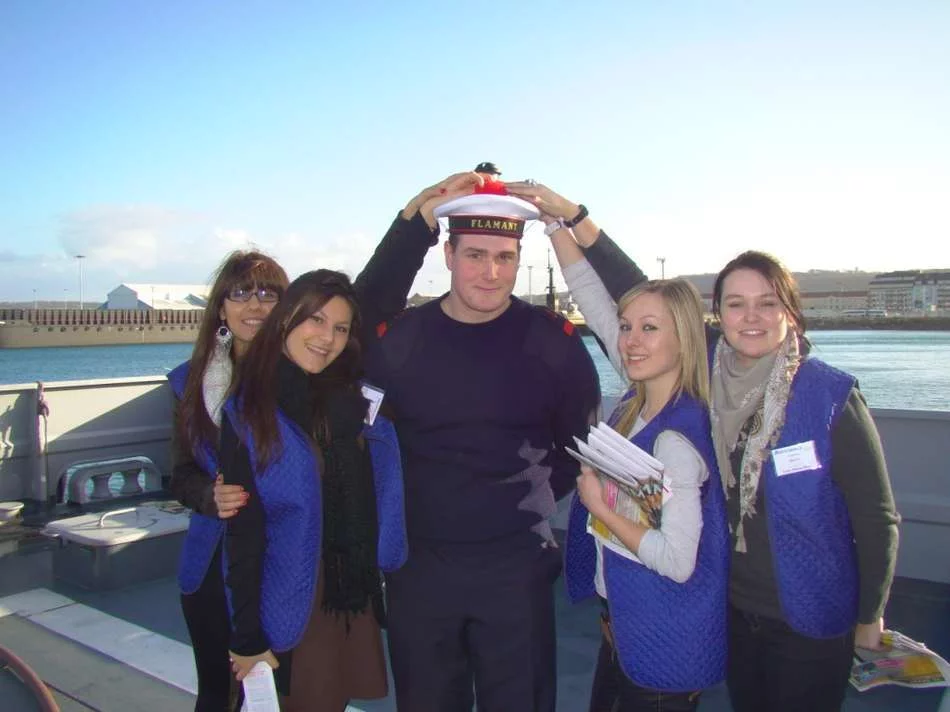 500 jeunes à bord du Flamant pour découvrir les métiers de la Marine