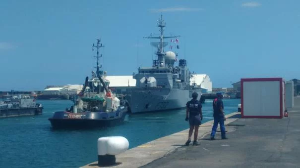 La frégate Nivose de retour à La Réunion