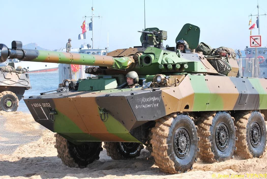 Débarquement des véhicules