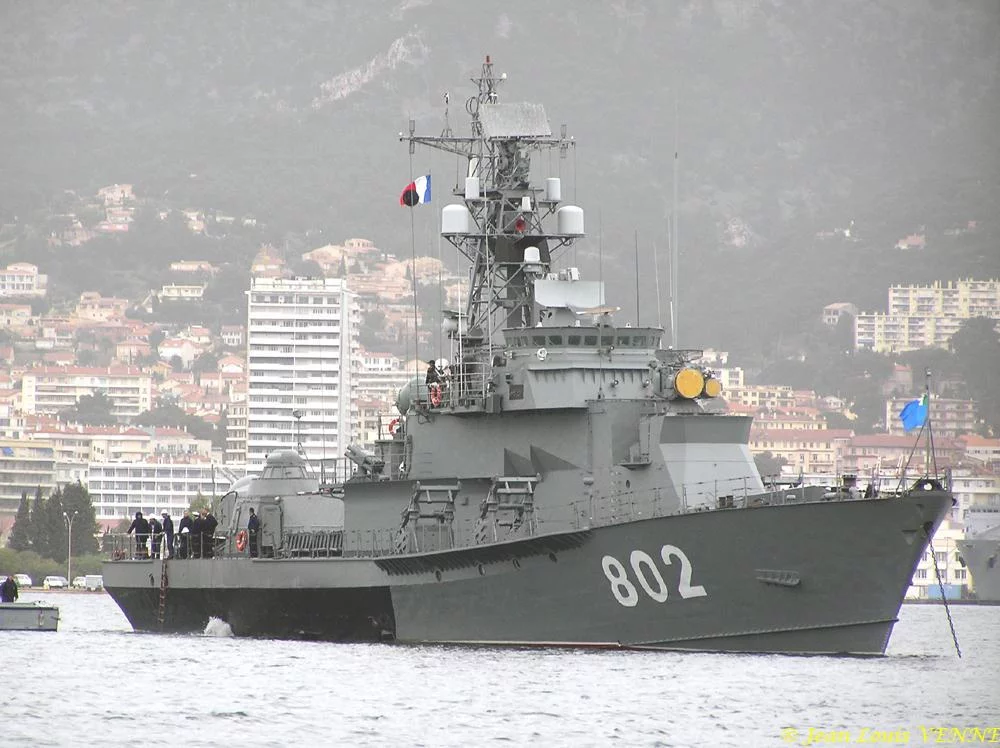 La corvette lance-missiles algérienne Salah Raïs