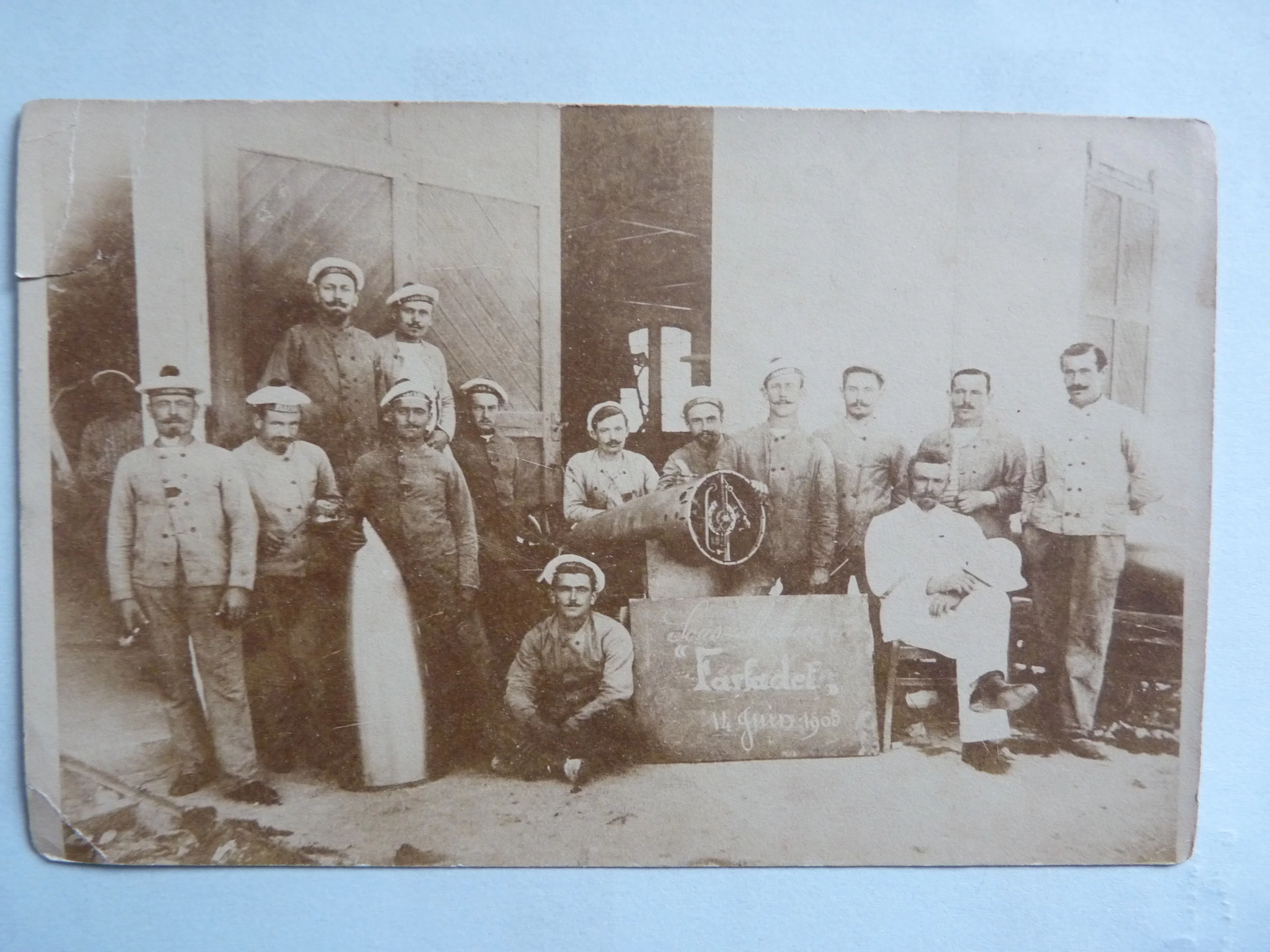 L'équipage du Farfadet