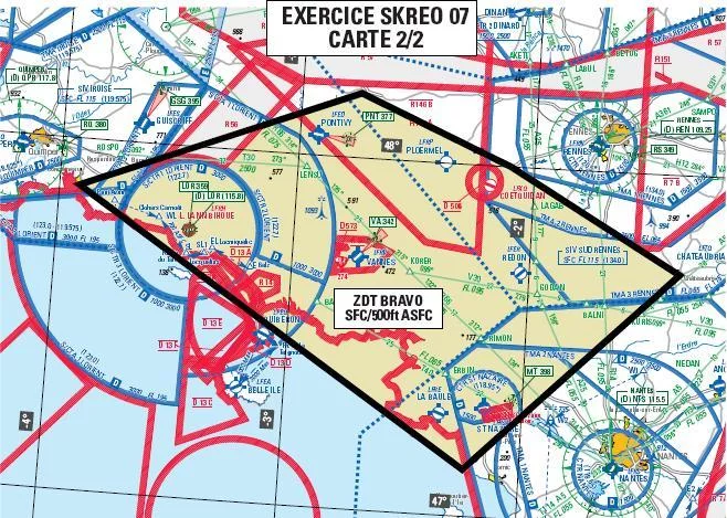 Carte de la 2Ã¨me zone