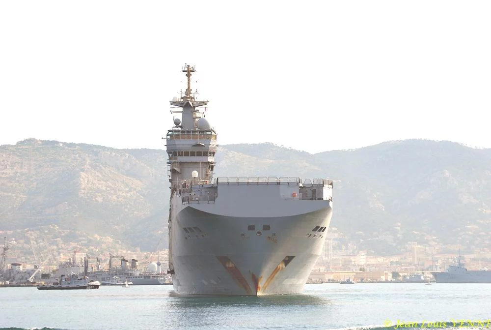 Le Mistral de retour à Toulon après Gavial 08