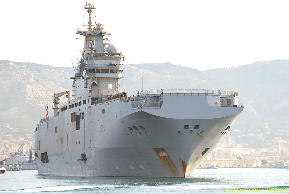 Le Mistral de retour à Toulon après Gavial 08