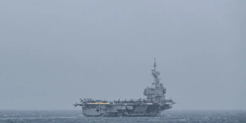 Le porte-avions Charles de Gaulle