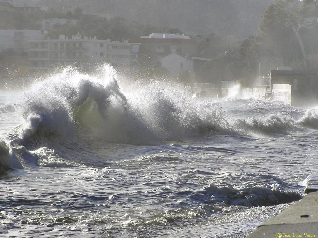 Tempête sur la côte varoise