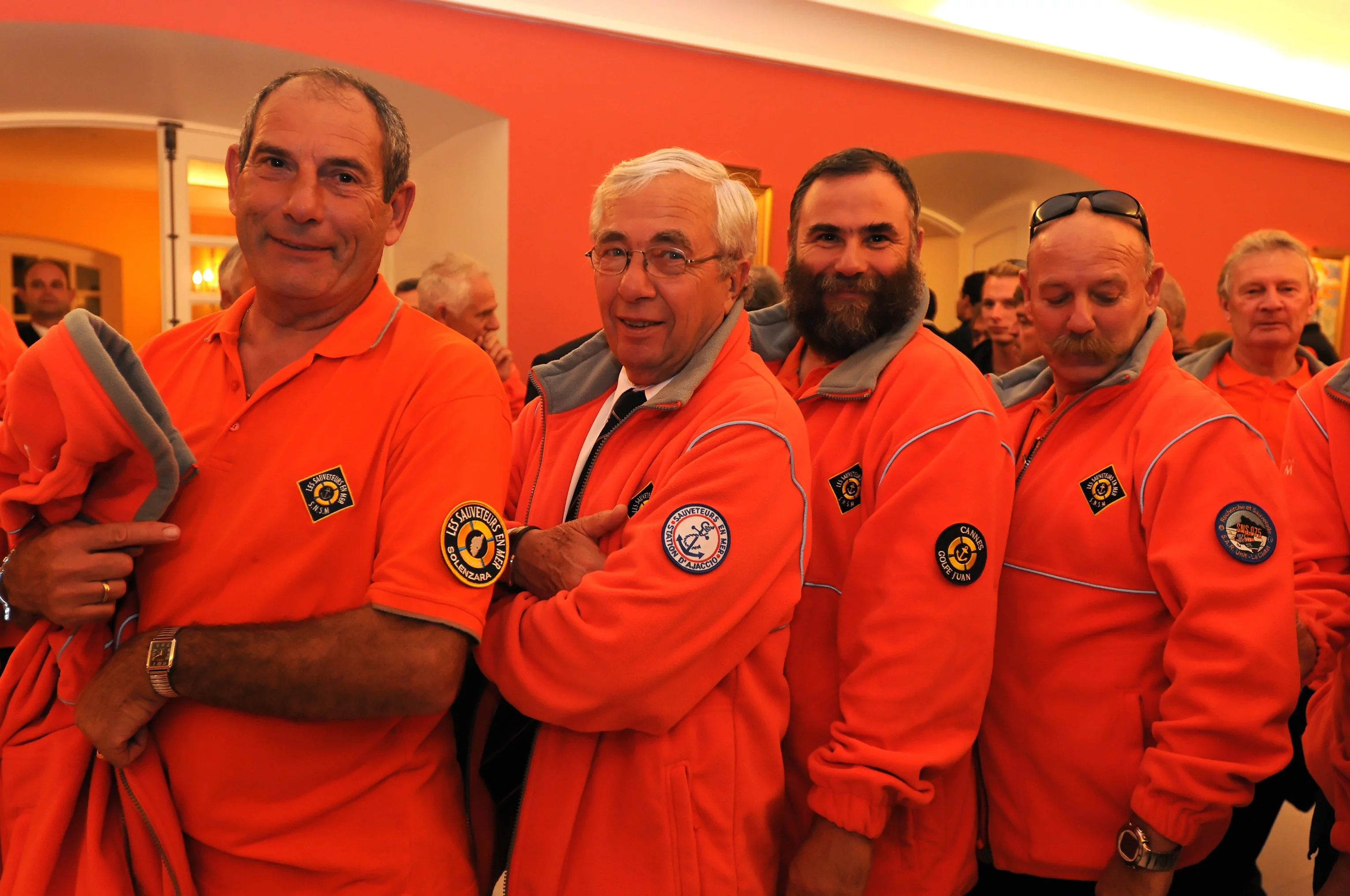 Des chefs de stations de la société nationale de sauvetage en mer (SNSM) de la Méditerranée