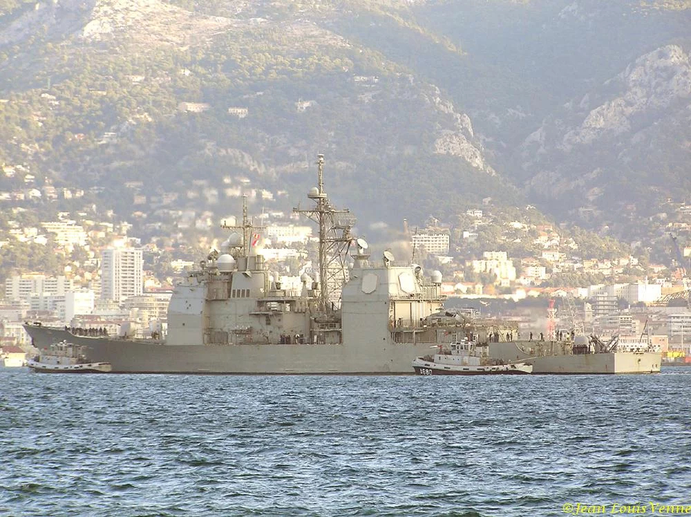 Escale du croiseur USS San Jacinto Ã  Toulon