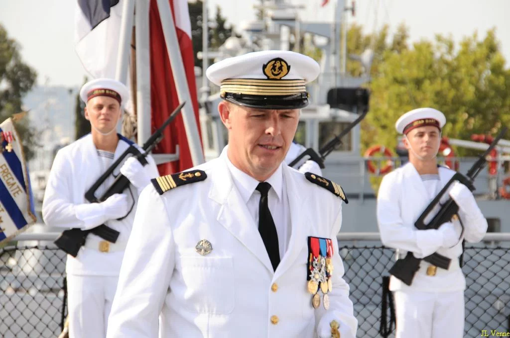 Prise de commandement de la frégate Jean Bart
