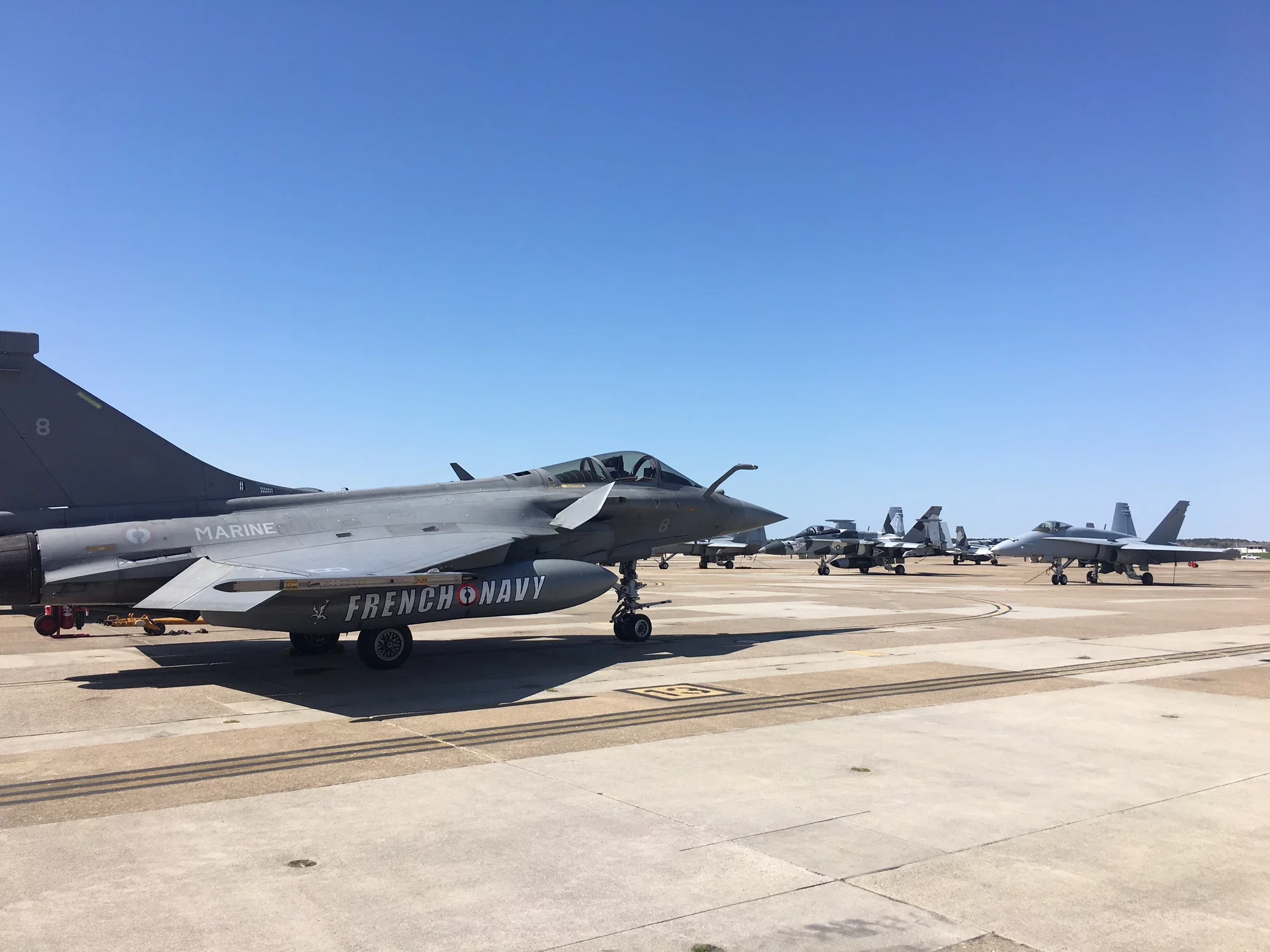 Chasseurs Rafale de la marine nationale