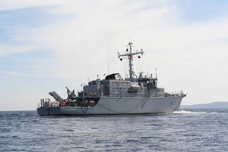 Le chasseur de mines Capricorne