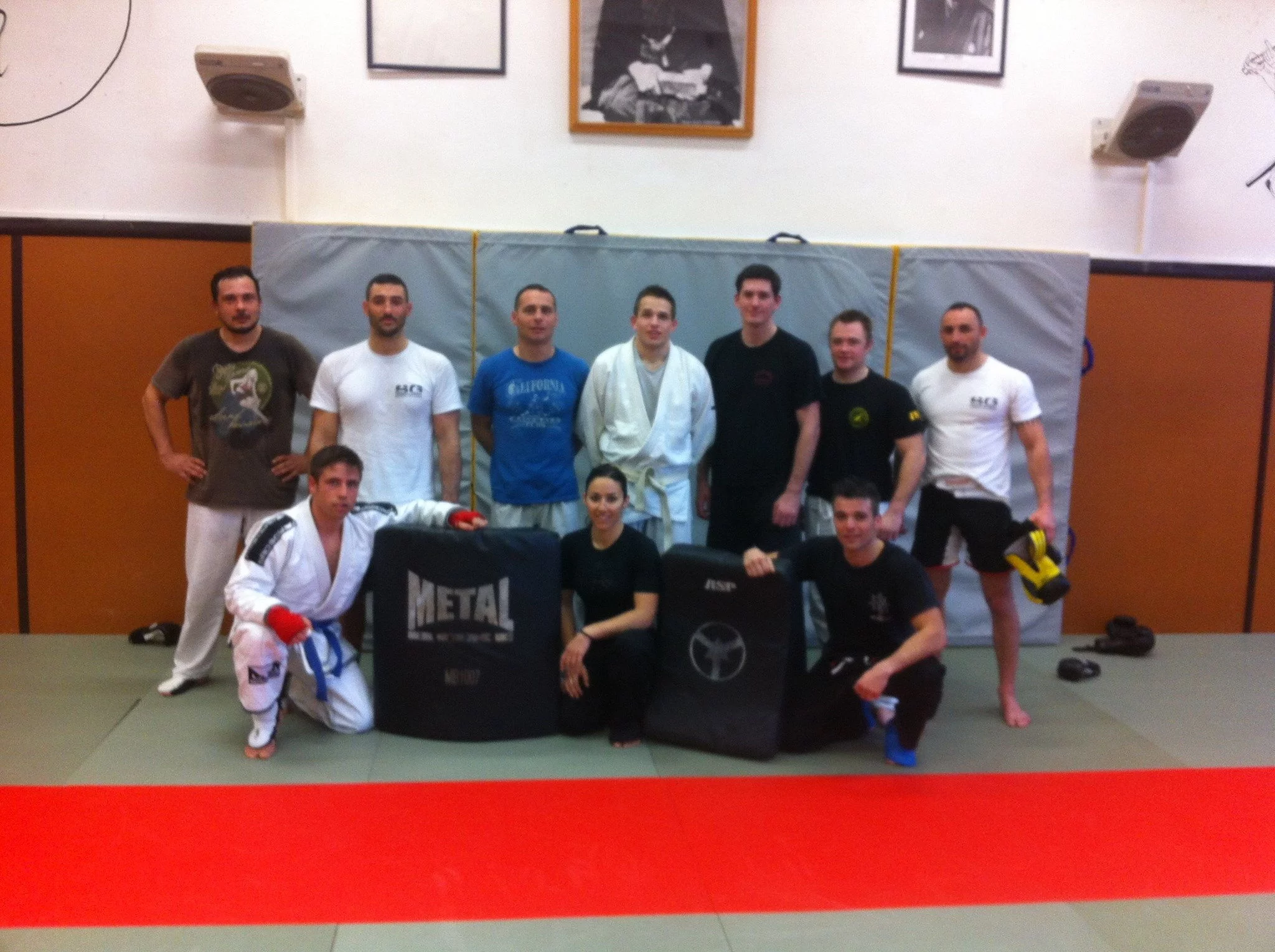 La section sport de combat du Centre d’Instruction Naval de ST Mandrier