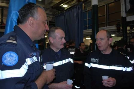 Le chef d'état-major de la marine passe Noël à bord de la frégate De Grasse