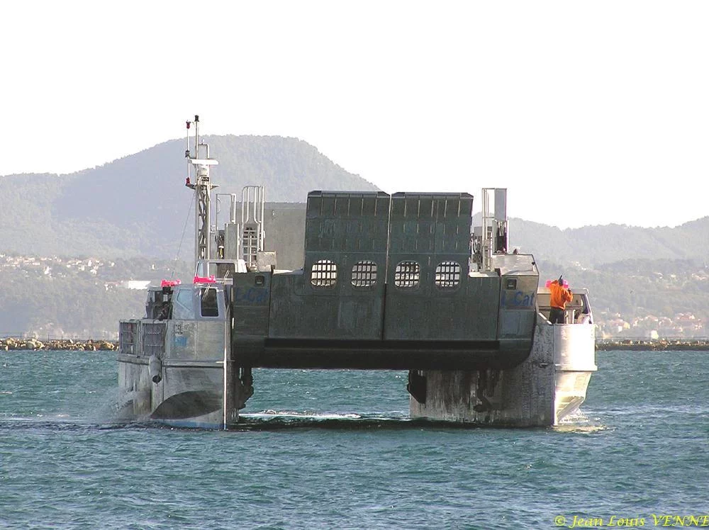 Essais du LCAT à St Mandrier sur Mer