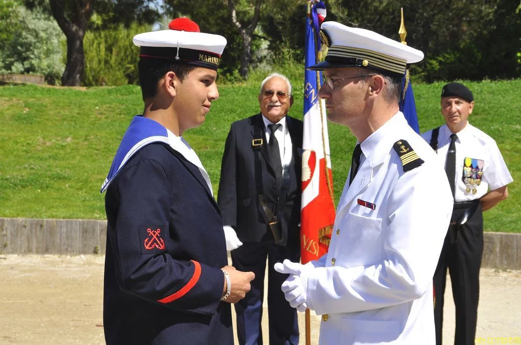 Les stagiaires de la préparation militaire marine de La Seyne-sur-mer reçoivent leur brevet