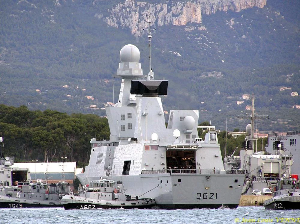 Arrivée à Toulon de la frégate Chevalier Paul