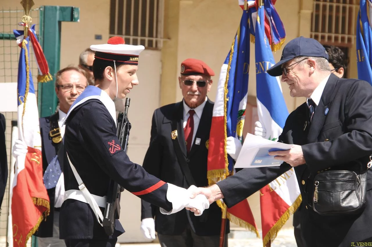 Remise des diplômes aux stagiaires de la Préparation Militaire Marine de LA SEYNE SUR MER