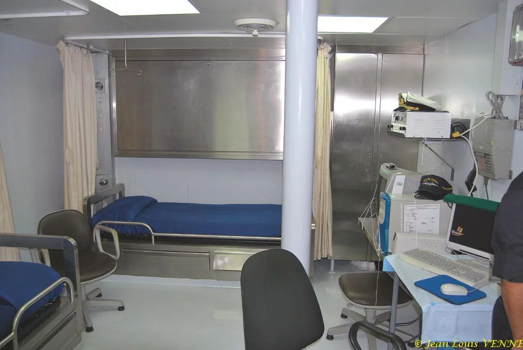 Une chambre de l'infirmerie