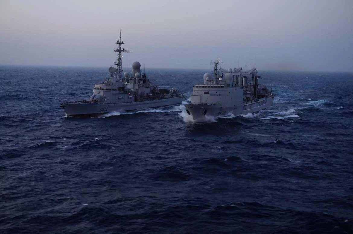 Ravitaillement à la mer