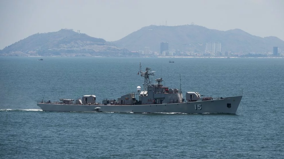La corvette Petyia HQ 15 de la marine vietnamienne