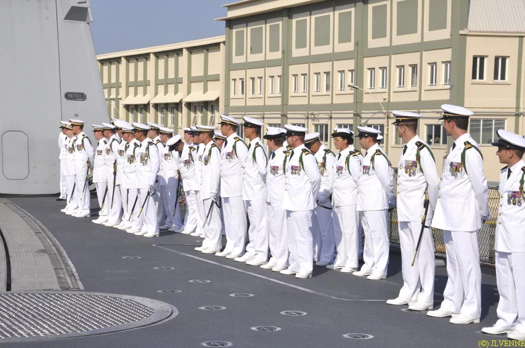 L'équipage rassemblé