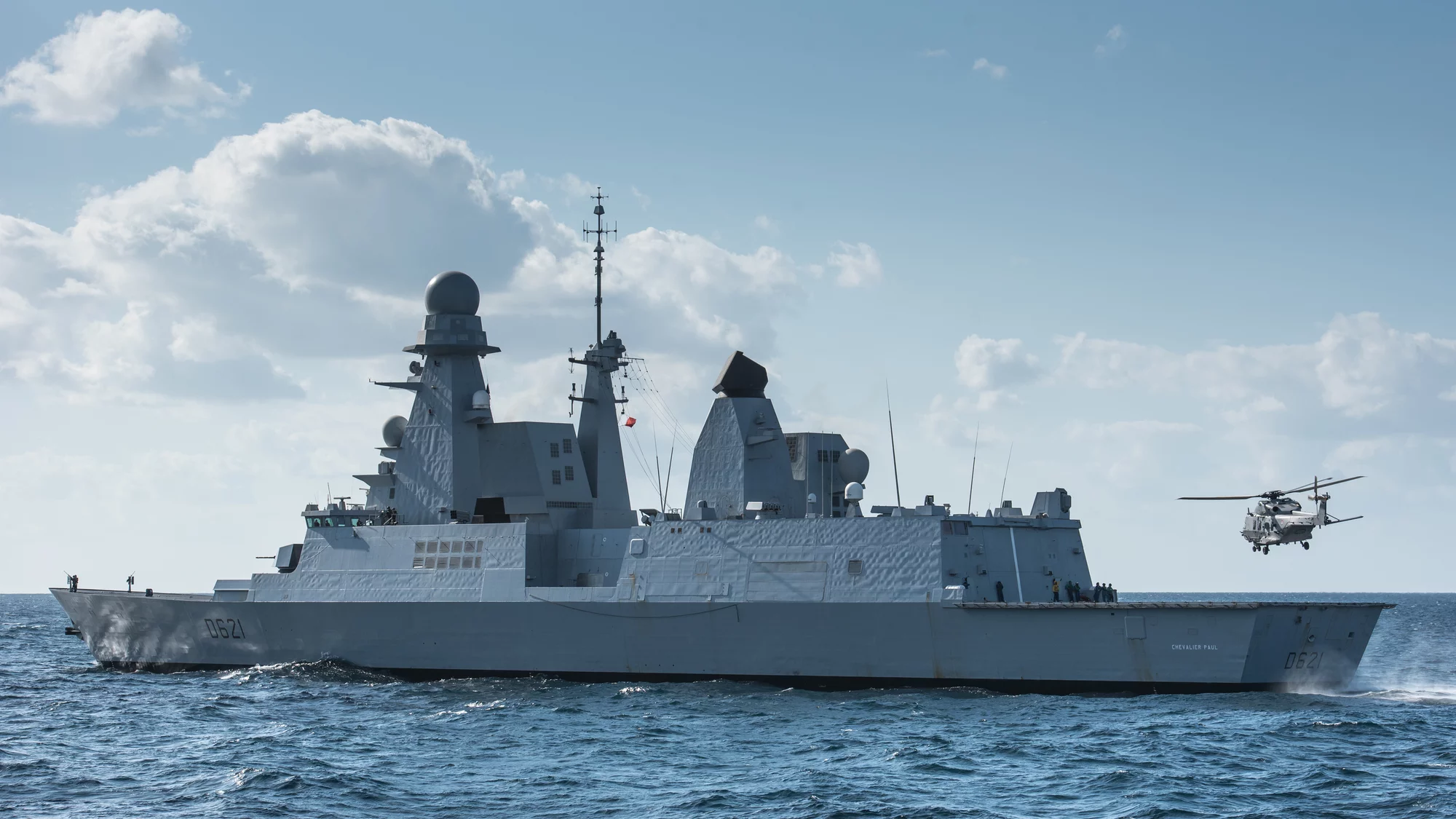 La frégate Chevalier Paul