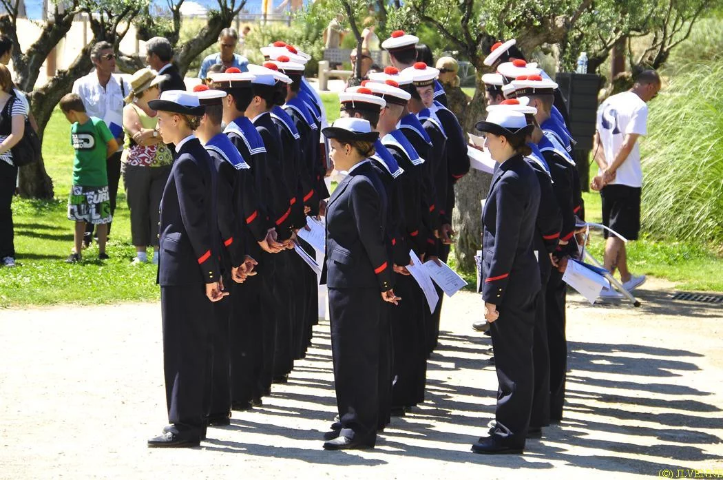 Les stagiaires de la préparation militaire marine de La Seyne-sur-mer reçoivent leur brevet