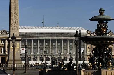 FaÃ§ade de l'Hotel de la Marine