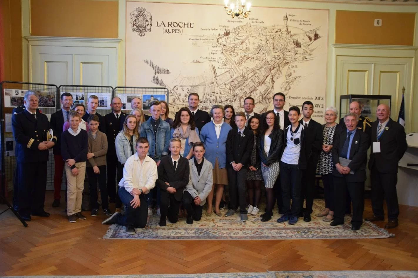 Inauguration officielle de l'exposition 