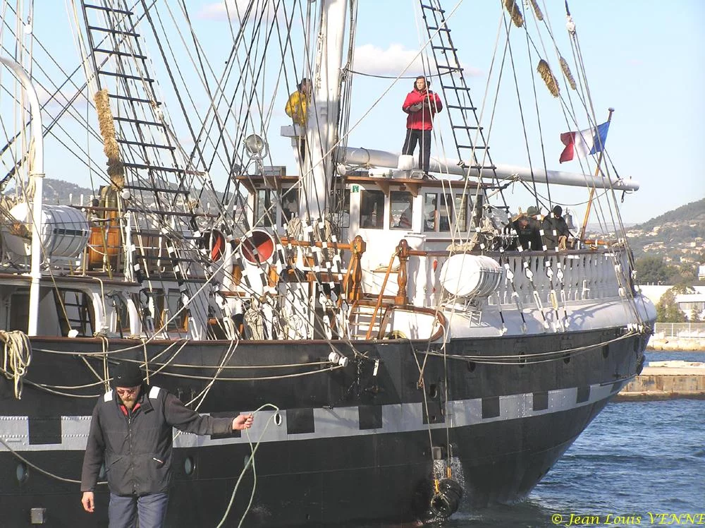 Hivernage à La Seyne sur Mer pour le Bélem et son équipage