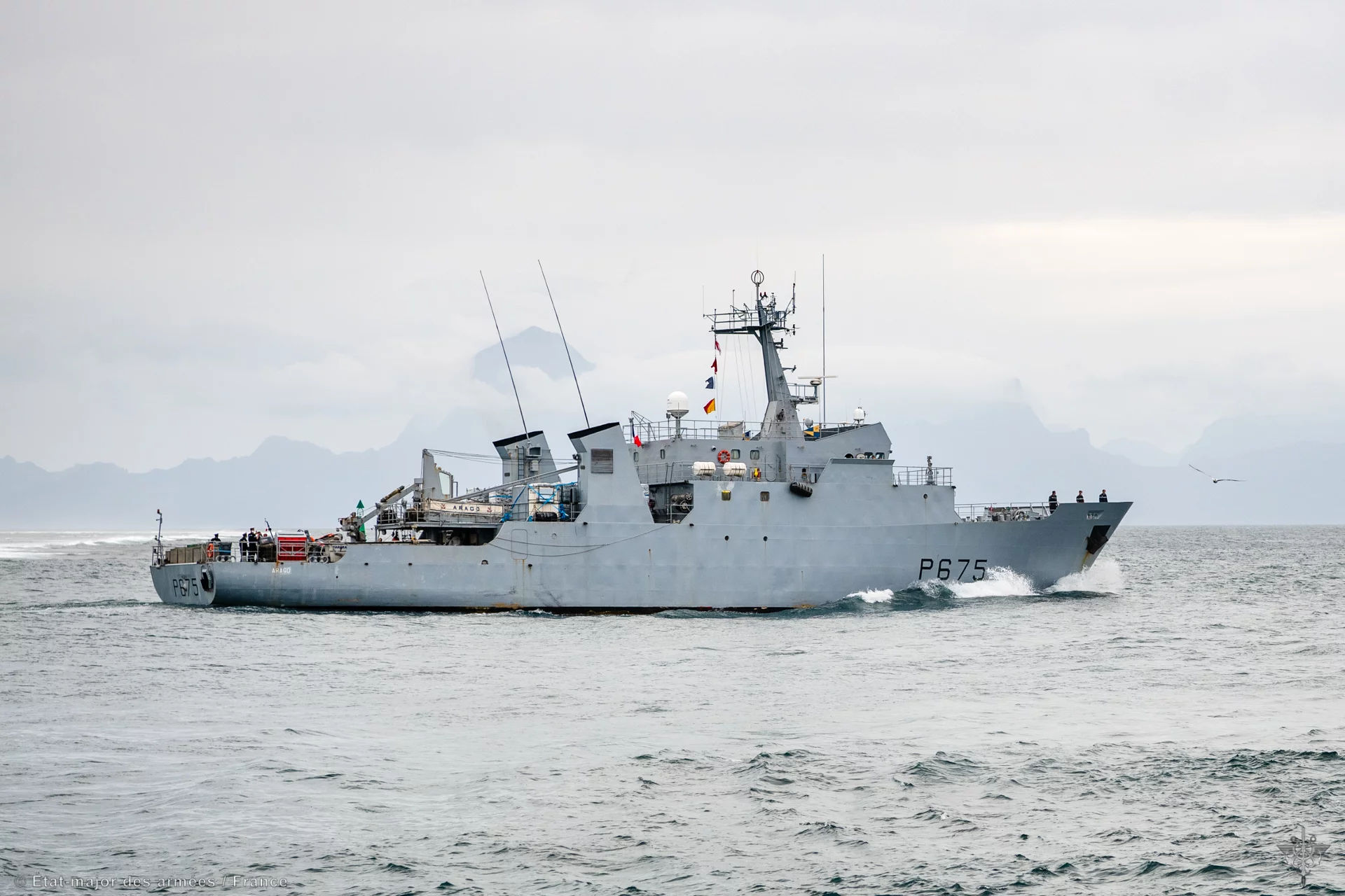 Le patrouilleur Arago