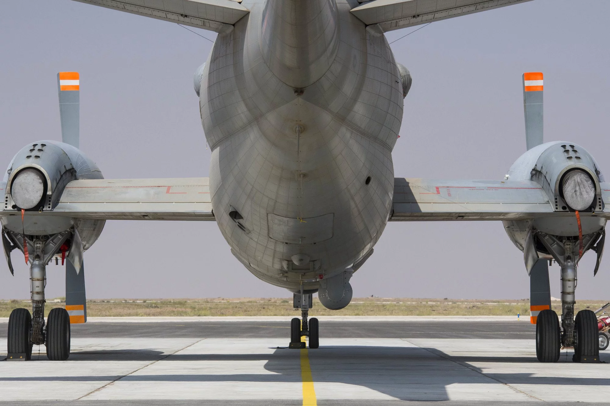 Un Atlantique 2 équipé d’une capacité auto-illumination laser sur la base aérienne projetée de Jordanie