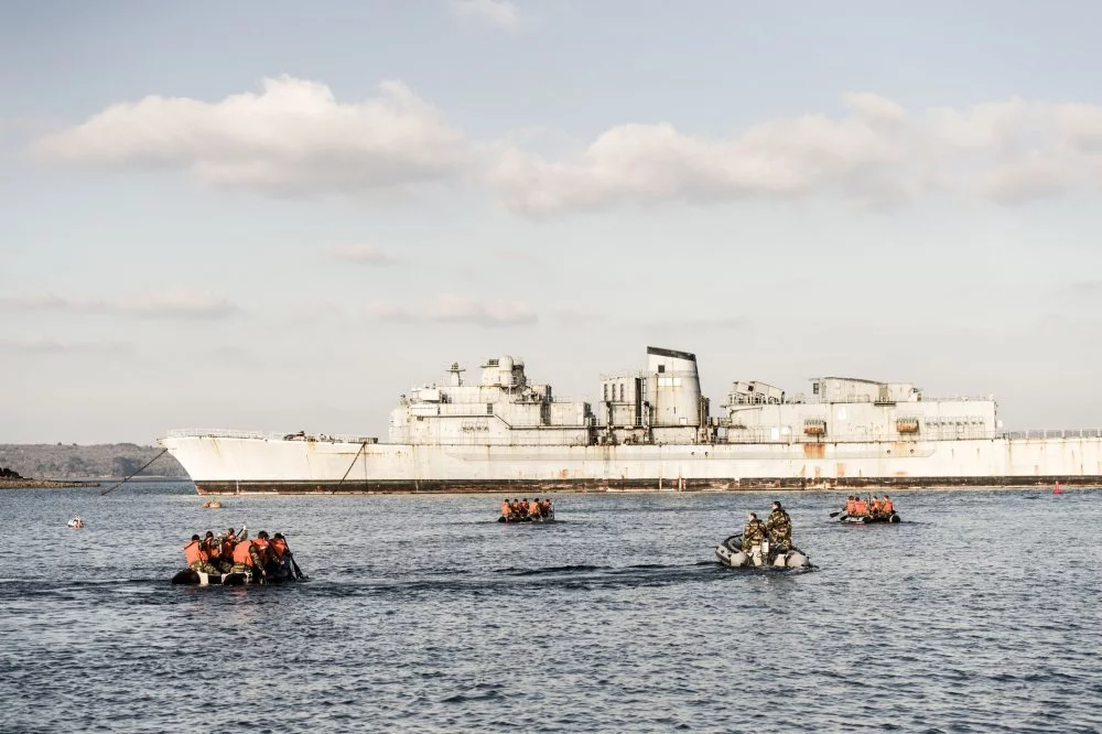 Exercices nautiques pour des étudiants de l’Institut Mines Telecom Atlantique