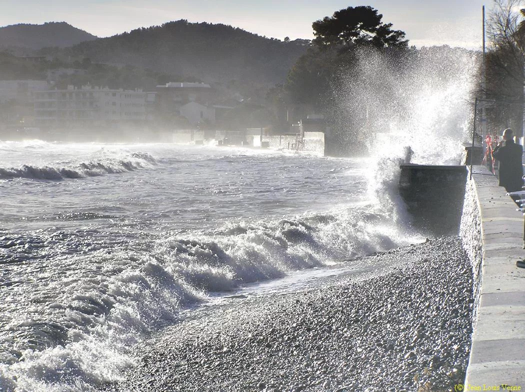 Tempête sur la côte varoise