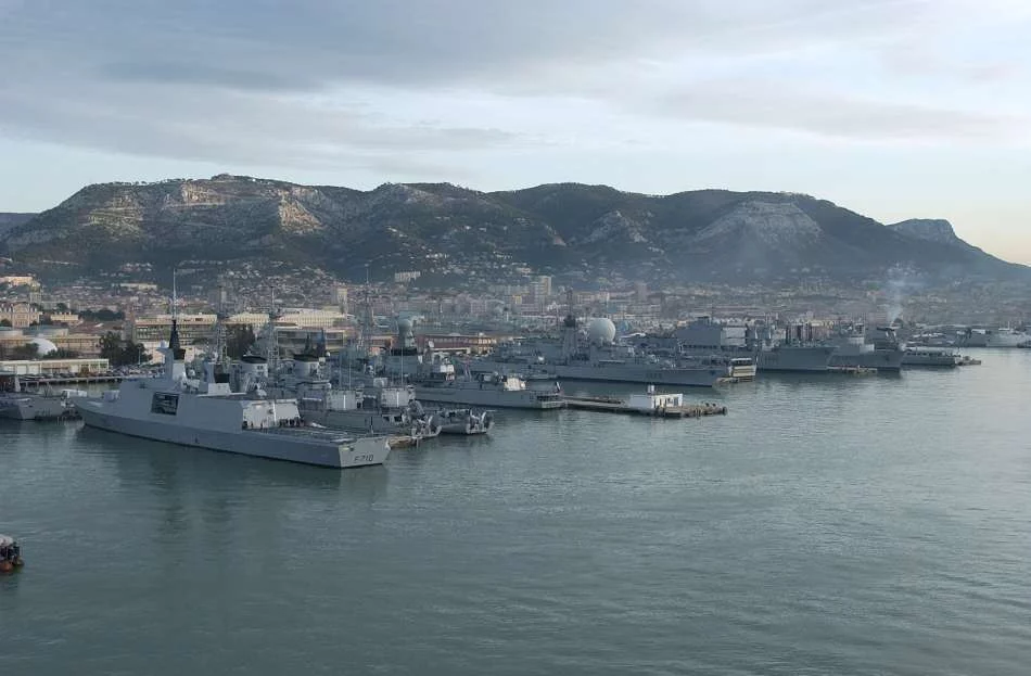 La base navale de Toulon