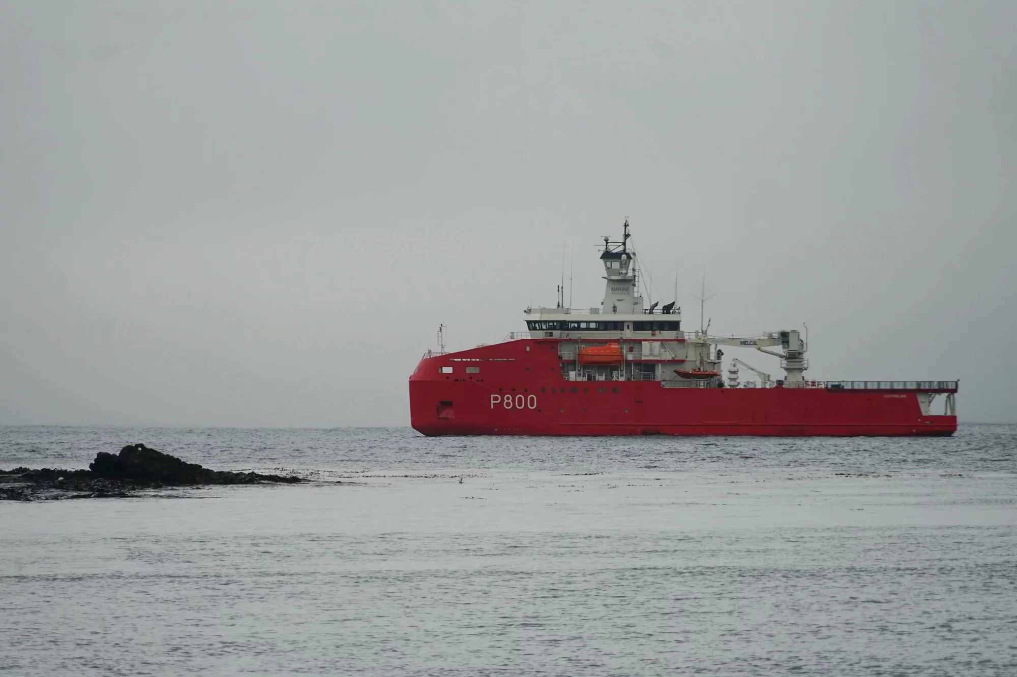 Le patrouilleur polaire L’Astrolabe