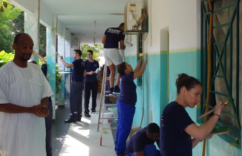 Action civilo-militaire à Dakar