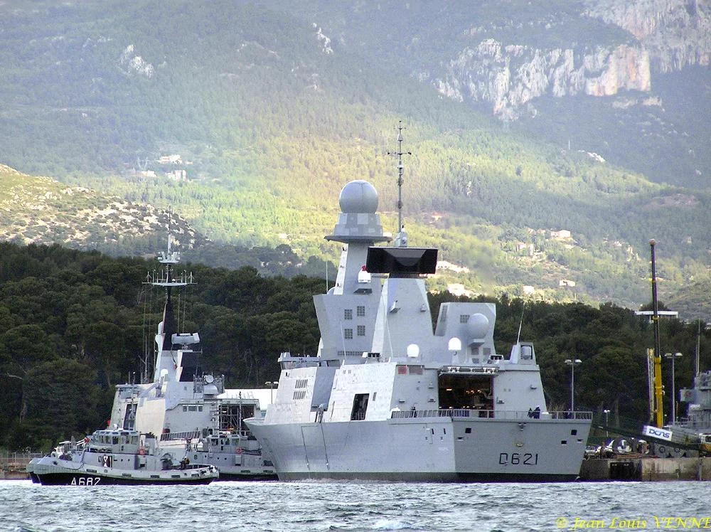 Arrivée à Toulon de la frégate Chevalier Paul