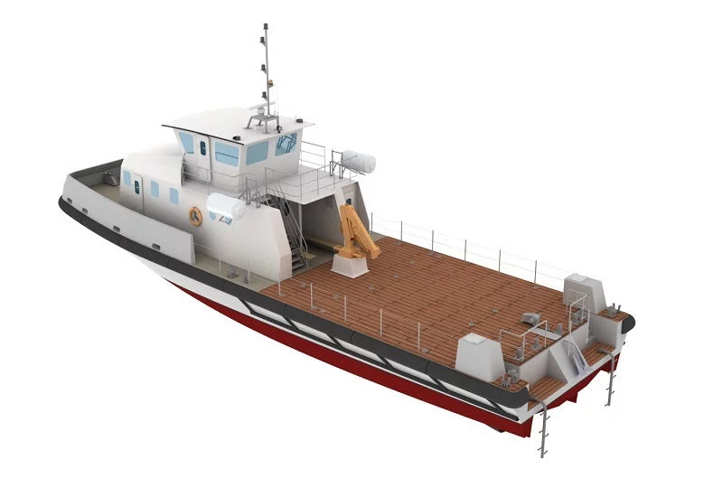 Chaland multi-missions (Vue d'artiste)