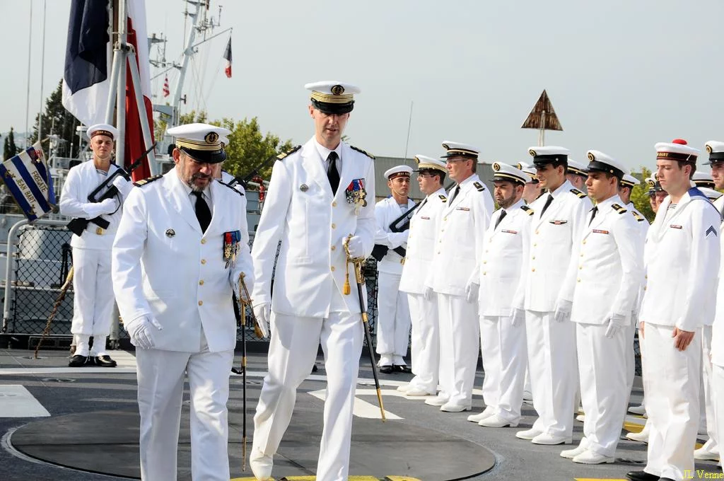 Prise de commandement de la frégate Jean Bart